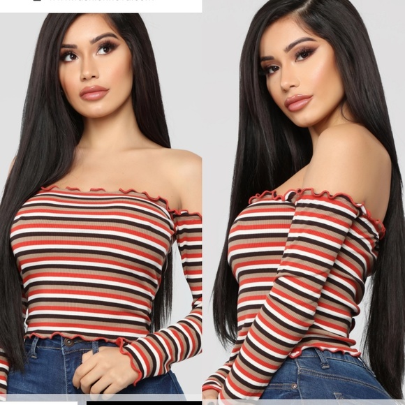 Runways Off Shoulder Top ll | Fashion Nova - Picture 3 of 3